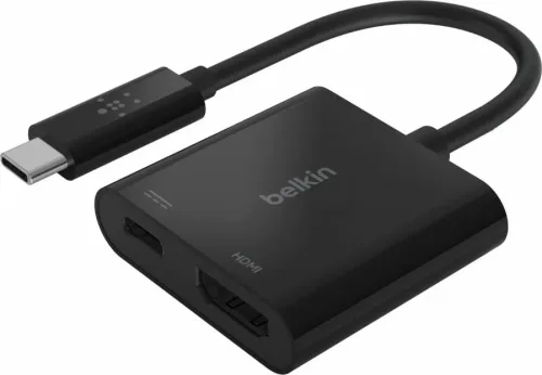 Belkin - USB-C / HDMI + USB-C Adapter Belkin, Schwarz