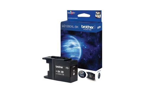 Brother, BROTHER Tintenpatrone HY schwarz LC-1280BK MFC-J6510DW 2400 Seiten