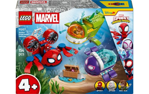 LEGO, LEGO Konstruktionsspielsteine "Spidey: Unterwasserfahrzeuge (11207), LEGO Spidey" Made in Europe