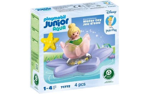 Playmobil® Spielbausteine »Junior Tinkerbells magische Feen-Schwimmblume 71772«, (4 St.)