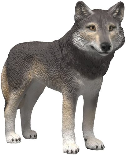 Schleich, Schleich - 14991 Amerikanischer Wolf, Multicolor