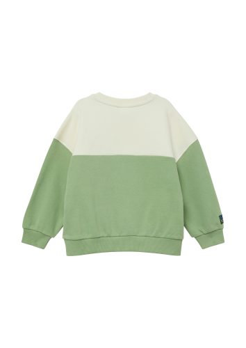 s.Oliver Junior Sweatshirt, bequem geschnitten, Rundhalsausschnitt