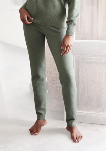 Lascana, LASCANA Strickhose »-Loungehose«, aus weichem Strick, Loungewear