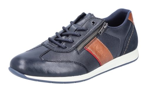 Rieker Sneaker mit Reissverschluss, Freizeitschuh, Halbschuh, Schnürschuh