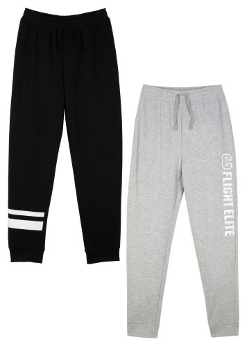 bonprix Jogginghose aus Baumwoll-Mix, mit Eingrifftaschen, bequeme Passform