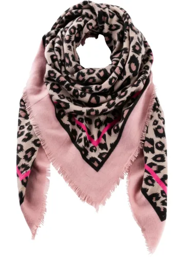 bonprix, bonprix Leotuch mit Herzenrosa 0Damen