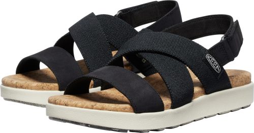 KEEN, KEEN W Elle Criss Cross Freizeitsandalen Damen, schwarz, Grösse: 40