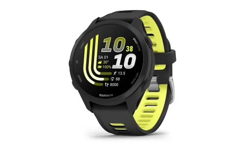 Garmin, Garmin Forerunner 170, GPS, Black/Amp Yellow Smartwatch – schwarz / gelb