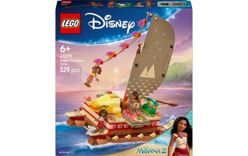 LEGO, 43270 Disney Princess Vaianas Abenteuerfloß, Konstruktionsspielzeug