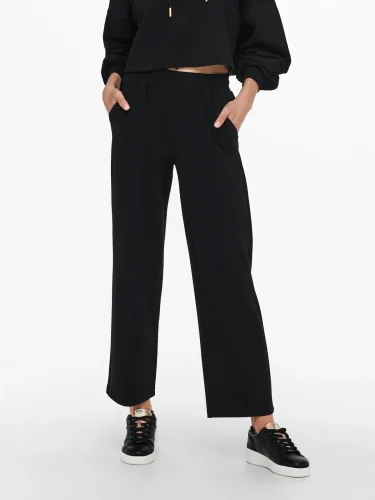 Only, Only ONLPOPTRASH Stoffhose L30 - Black L/30 Damen