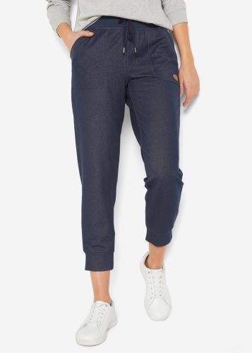 bonprix Sweathose aus überwiegend Baumwolle, mit Bündchen, regular fit