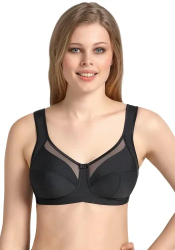 Anita, Anita - Clara - Komfort Soft BH ohne Bügel, für Damen, Schwarz, Größe 95H