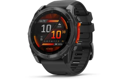 Garmin, Garmin fenix®8 Gray 47mm Multisport-Smartwatch – Garmin Fenix 8 – grau