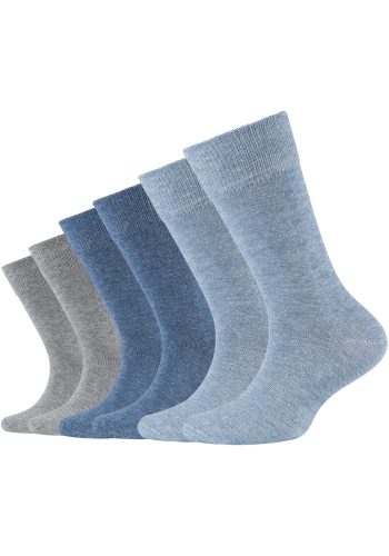 Camano, Camano Socken, (Packung, 6 Paar), Hoher Anteil an gekämmter Baumwolle