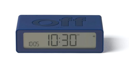Lexon, Lexon Wecker Flip Blau - Farbe: Dunkelblau - Wecker