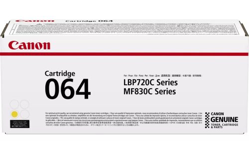 Canon, CANON Toner-Modul 064 yellow 4931C001 MF832CDW 5'000 Seiten