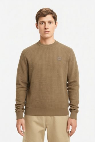 BOSS ORANGE, BOSS ORANGE - Pullover, für Herren, Militärgrün, Größe M