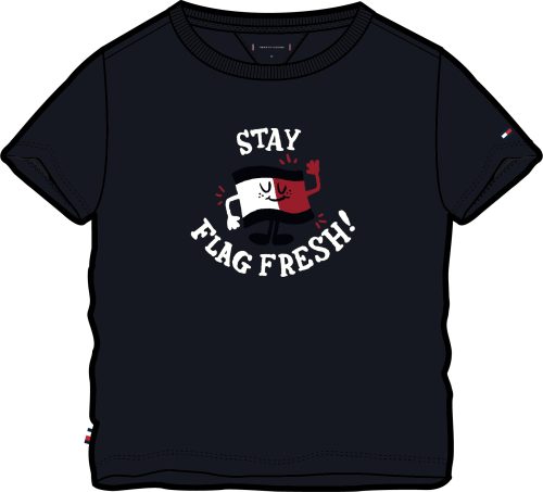 Tommy Hilfiger, Tommy Hilfiger T-Shirt »BOYS GRAPHIC TEE SS«, mit Logodruck