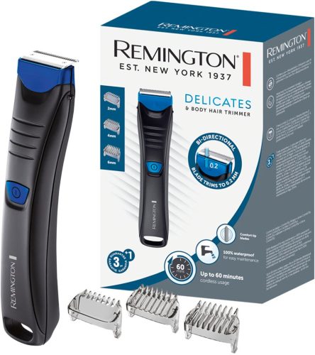 Remington, Remington Elektrokörperrasierer "Bodygroome" 3 Aufsteckkämme, Aufhängeöse, schlankes Design, 0.2 - 6 mm