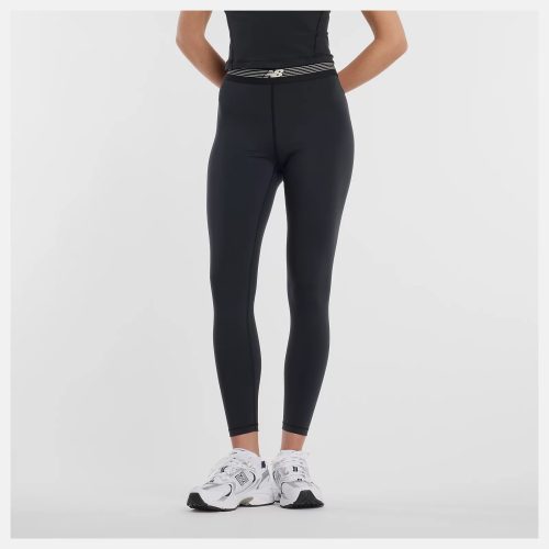 New Balance Funktionstights schnelltrocknend, elastischer Materialmix, aus Polyester und Elasthan