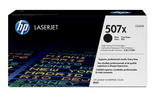 HP, HP Toner-Modul 507X schwarz CE400X LJ Enterprise 500 C. 11'000 S.