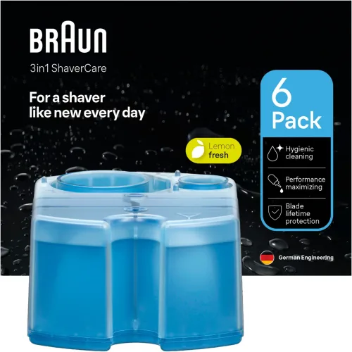 Braun Elektrorasierer Reinigungslösung hygienische Reinigung