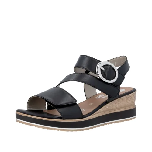 Remonte, remonte Sandalette, Damen , Schwarz 36