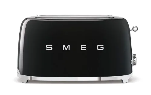 SMEG, Smeg 50's Retro Style Langschlitztoaster 2 Scheiben schwarz
