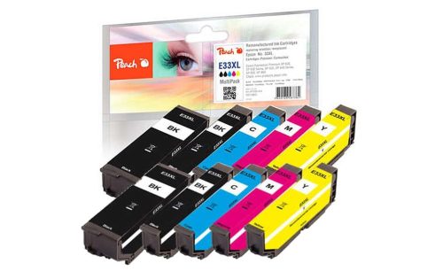 Peach - Tinte Epson No. 33XL, Schwarz, One Size