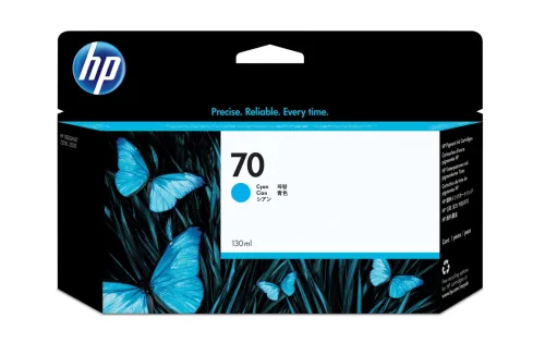 HP, HP 70 Original Tintenpatrone C9452A Cyan