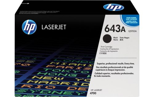 HP, HP Toner-Modul 643A schwarz Q5950A Color LaserJet 4700 11'000 S.