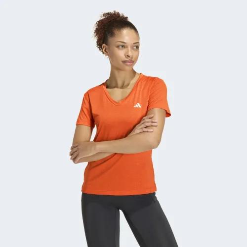 adidas performance, adidas Performance T-Shirt "ADIDAS WORKOUT ESSENTIALS MIT V-AUSSCHNITT" mit V-Ausschnitt, ohne Verschluss