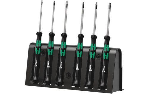 Elektronik- u. Feinmechanik Schraubendreher-Set 6teilig Wera 2067/6 TORX® BO TORX BO