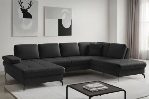 Sit & More, sit&more Wohnlandschaft "Morris Jubi, Breite 300 cm" mit Armteilfunktion, optional mit Bettfunktion
