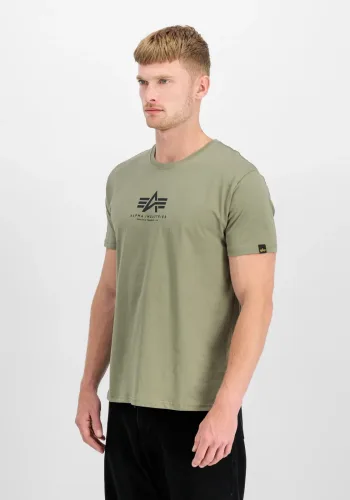 alpha industries, Alpha Industries Rundhalsshirt "Basic T ML" Baumwolle, regular fit