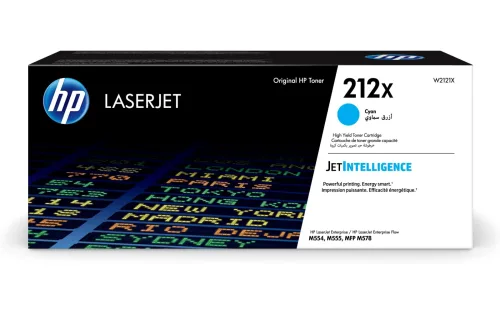 HP, HP 212X Original Tonerkartusche W2121X Cyan
