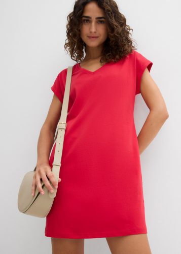 bonprix Shirtkleid Packung, 2 tlg. tlg. für Frühling und Sommer, aus reiner Baumwolle, lockerer Schnitt