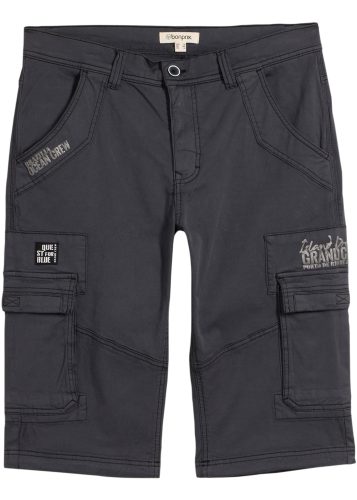 bonprix Longbermudas aus leichter Baumwollqualität, mit Elasthan-Anteil, regular fit
