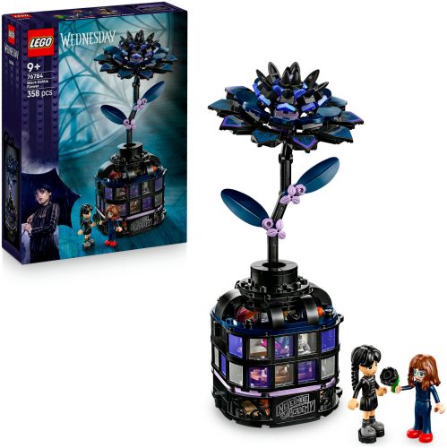 LEGO® Spielbausteine »LEGO® Wednesday Schwarze Dahlie 76784«, (358 St.)