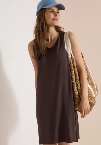 cecil, Knielanges Jerseykleid mit V