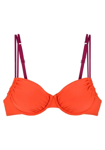 s.Oliver, s.Oliver Bügel-Bikini-Top "Yella" mit kontrastfarbenen Details