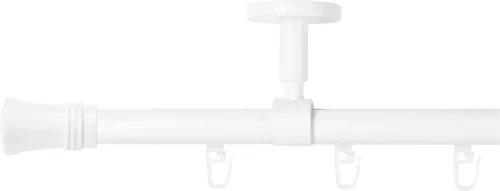 Sn Deco Group, SN DECO GROUP Gardinenstange "Gardinenstange Innenlauf Lyon Ø 19 mm, 1-läufig, Fixmass" Ø 19 mm Fixmass;kürzbar