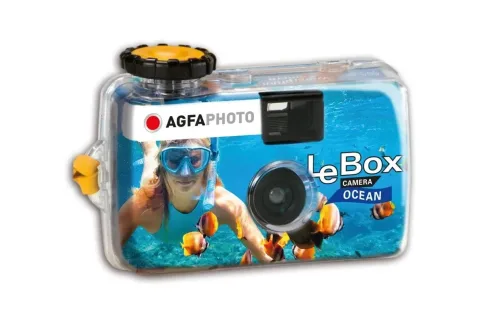 Agfaphoto - Unterwasser Einwegkamera Agfa LeBox Ocean, Multicolor