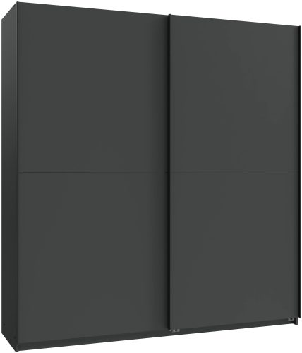 Wimex, Wimex Kleiderschrank »Mugano, B/T/H 135 oder 180/65/198cm, Made in Germany«, (wähle Deine Ausstattung: Basic oder Premium!), 2 Schwebetüren mit oder ohne Spiegel, Metallgriffe