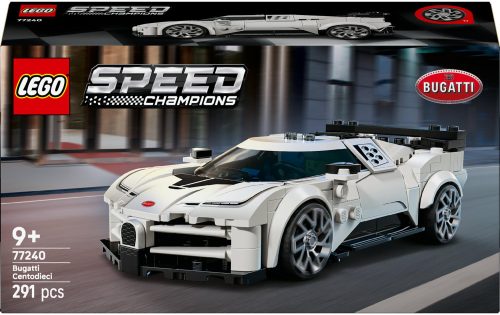 LEGO, LEGO® Spielbausteine »LEGO® Speed Champions Bugatti Centodieci Hypersportwagen 77240«, (291 St.)