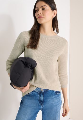 Cecil Strickpullover mit U-Boot-Ausschnitt