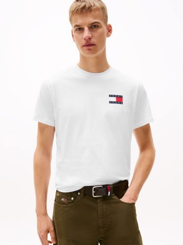 Tommy Jeans - T-Shirt, für Herren, Weiss, Größe M