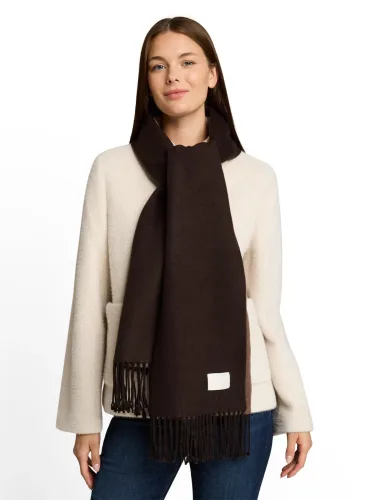 Tom Tailor, Tom Tailor - Schal, für Damen, Schokolade, One Size