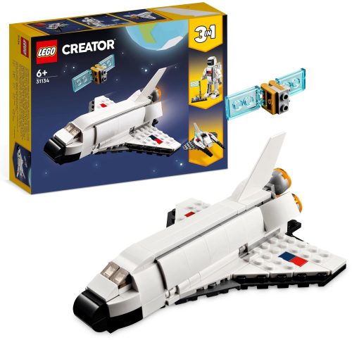 LEGO, 31134 Creator 3-in-1 Spaceshuttle, Konstruktionsspielzeug