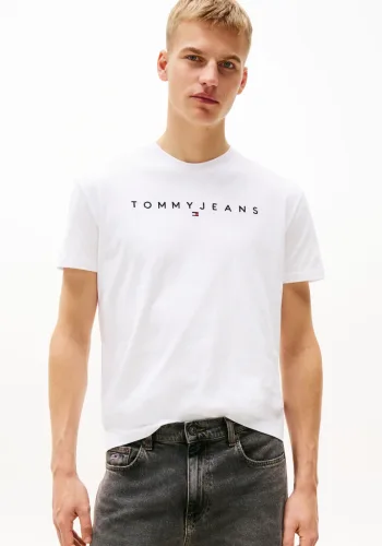 Tommy Jeans, Tommy Jeans - T-Shirt, für Herren, Weiss, Größe M